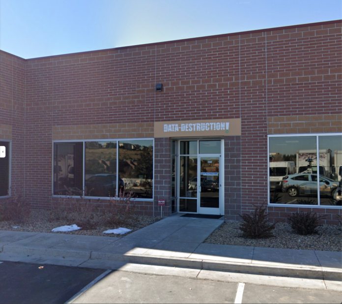 data destruction golden colorado location