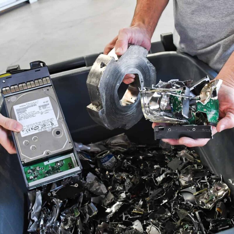 Hard Drive Destruction and Shredding Service